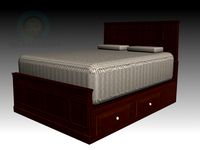 3D Model Bed