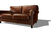 Canapé cuir 2 places SINATRA, Maisons du monde, réf 117529, prix 1390