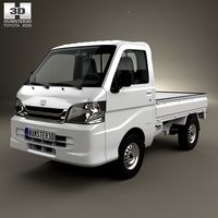 3D model of Toyota Pixis Truck 2011
