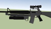 rifle lanza granadas police arma larga swat tactico uso exclusivo del ejercito