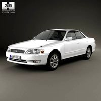 3D model of Toyota Mark II (X90) 1992