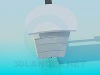 3D Model Wall pedestal