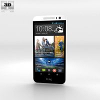 3D model of HTC Desire 616 White