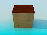 3D Model Deep chest