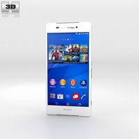 3D model of Sony Xperia Z3v White