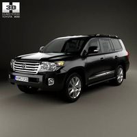 3D model of Toyota Land Cruiser (J200) 2013