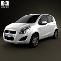 3D model of Suzuki Splash (Ritz) 2012