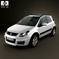 3D model of Suzuki SX4
