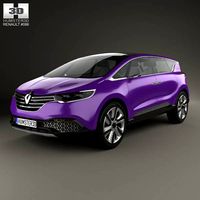 3D model of Renault Initiale Paris 2013