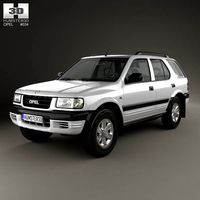 3D model of Opel Frontera (B) 1998