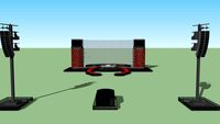 U2 Vertigo stage (Outdoor)
