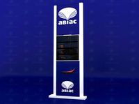3D Model Price pylon for a gas station