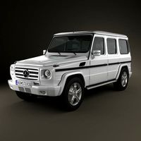 3D model of Mercedes-Benz G-class 2011