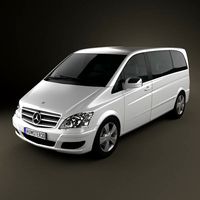 3D model of Mercedes-Benz Viano Compact