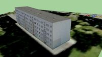 Ein Wohnblock in der Helene-Weigel-Straße