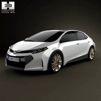3D model of Toyota Corolla Furia 2013