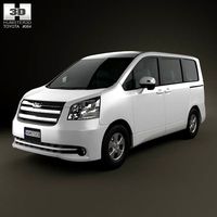 3D model of Toyota Noah (Voxy) 2010