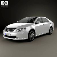 3D model of Toyota Camry EU (Aurion) 2012