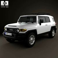 3D model of Toyota FJ Cruiser 2011