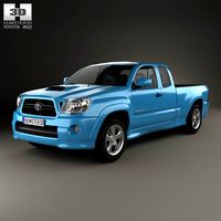 3D model of Toyota Tacoma XRunner 2011