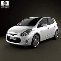 3D model of Hyundai ix20 2011