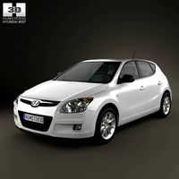 3D model of Hyundai i30 2010