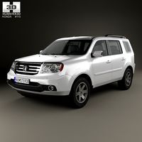 3D model of Honda Pilot (CIS) 2011