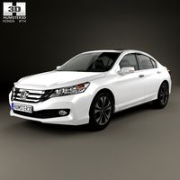 3D model of Honda Accord (CN) 2013
