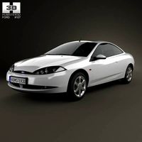 3D model of Ford Cougar 2002