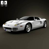 3D model of Ford GT 2006