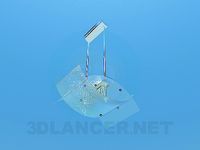 3D Model Chandelier hightech