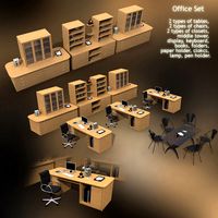 3D model of Office Set 10