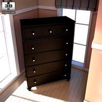 3D model of Ashley Jaidyn Wide Chest