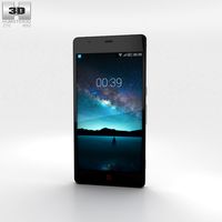 3D model of ZTE Nubia Z7 White