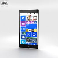 3D model of Nokia Lumia 1520 White