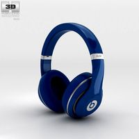 3D model of Beats by Dr. Dre Studio Over-Ear Headphones Blue