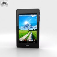 3D model of Acer Iconia One 7 B1-730 Purple