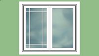 Double casement window