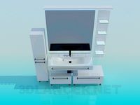 3D Model Furniture in the bath