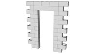 CMU door 2'-8