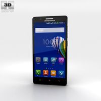 3D model of Lenovo A536 Black