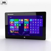 3D model of Lenovo Miix 10 Tablet