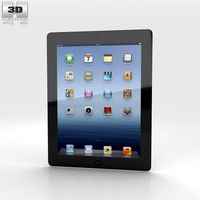 3D model of Apple The new iPad WiFi (iPad 3)