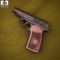 3D model of Makarov Pistol