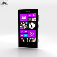 3D model of Nokia Lumia 720 White
