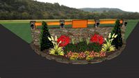 Riverview Subdivision Entry Landscaping