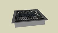Mackie board 1624 + case MusicResponder
