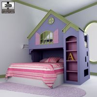 3D model of Nursery Room 05 Set