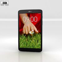 3D model of LG G Pad 8.3 inch Black