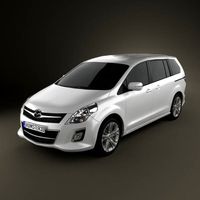 3D model of Mazda 8 MPV 2010